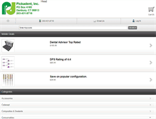 Tablet Screenshot of pickadentinc.com